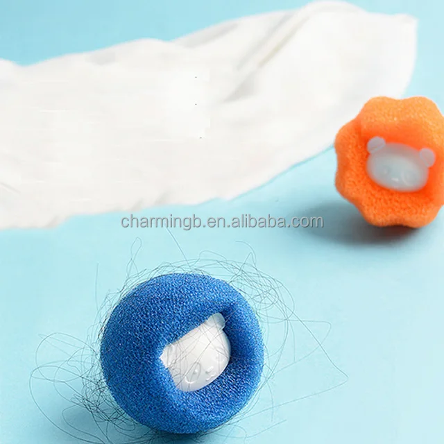 Лидер продаж на Amazon, многоразовая анти-обмоточная губка для мытья ворса из ТПР, шарик для стирки стиральной машины