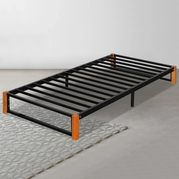 Metal Single Size Platform Bed Base BF-106 Strong Steel Slats for Apartment, School, Hostel Bulk Buy