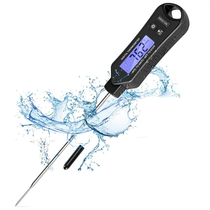 Amazon Best Seller Digital Meat Thermometer, Instant Read Thermometer Digital Ultra Fast Kitchen Food Thermometer with Backlight