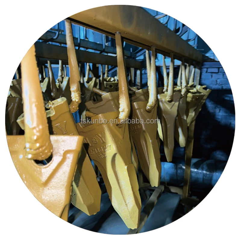Quality product Excavator bucket tooth spare parts 2713-9037 40 Steel cast bucket teeth For manufacturing plants