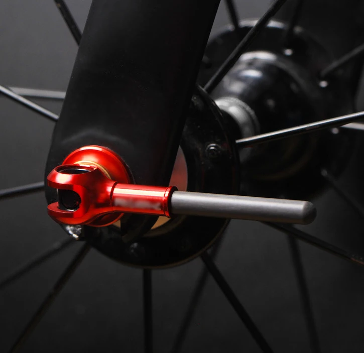 LS Titanium Mountain Bike Hub Quick Release Skewer lever MTB Bicycle Cycling Hub 100/130mm Road Bicycle Wheelset Skewers