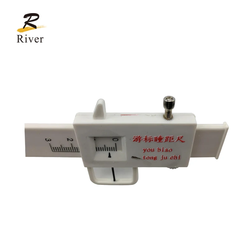 China high quality ophthalmic plastic tool optical eye meter PD ruler