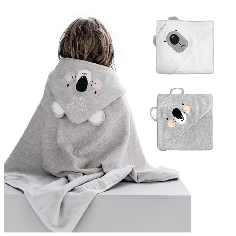 
 100% органическое хлопковое детское полотенце с капюшоном, частная марка, оптовая продажа банных полотенец  