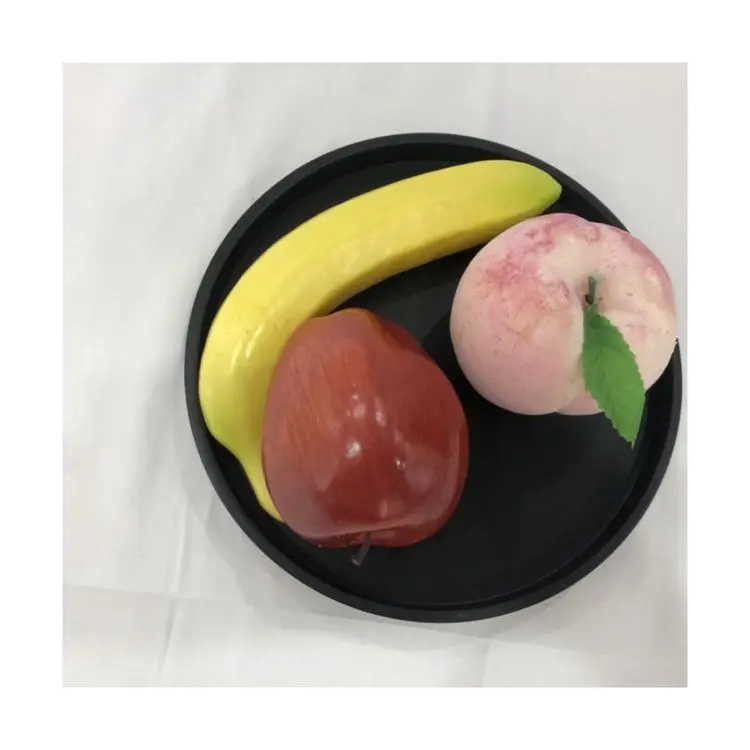 Customized Professional Restaurant Transfer Dishes Round Tray Commercial Ktv Acrylic Fruit Tray