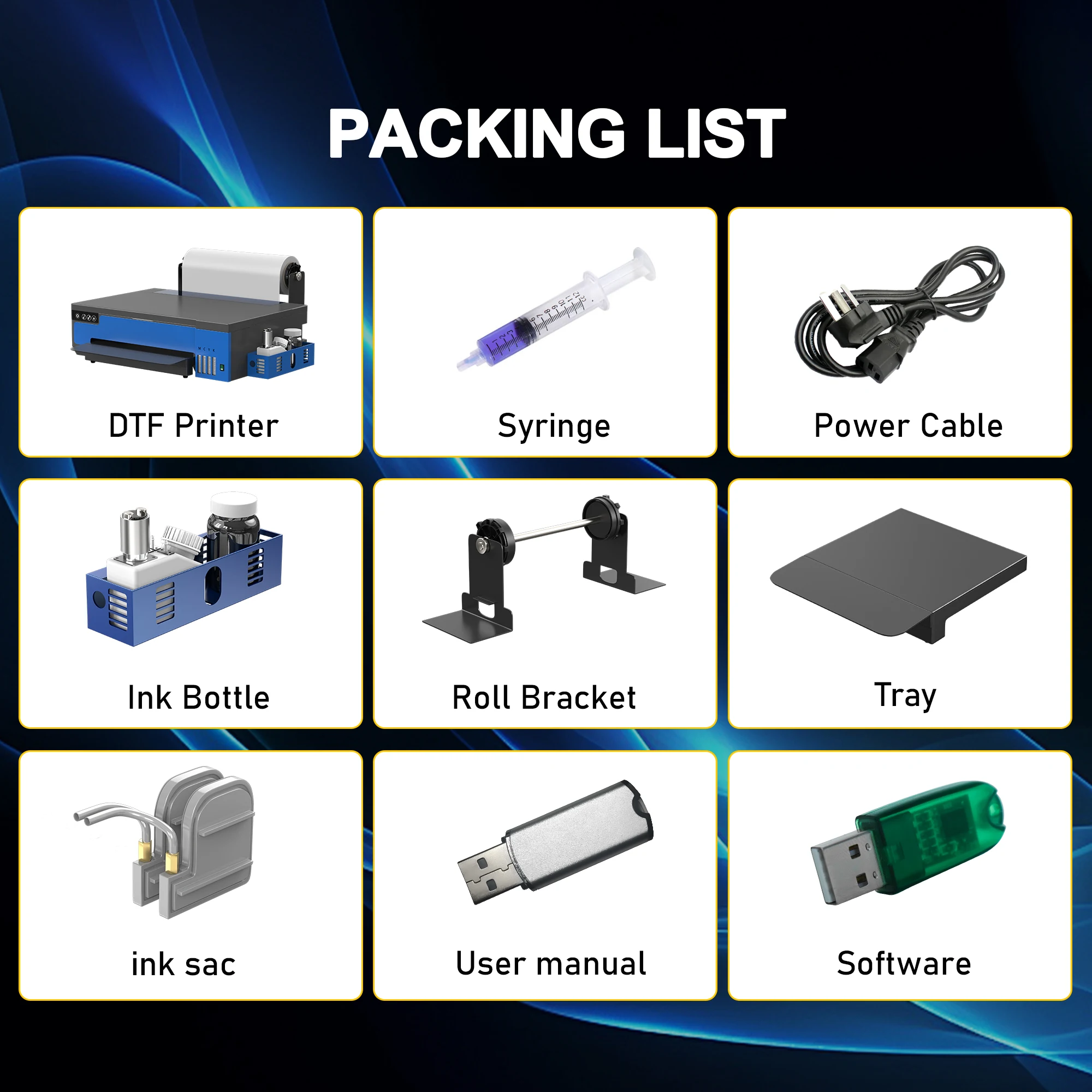 Colorsun L18058 A3 XP600 Head Desktop Inkjet Printer 2024 Hot Selling Six-Color Sublimation DTF Fast Printing New Digital