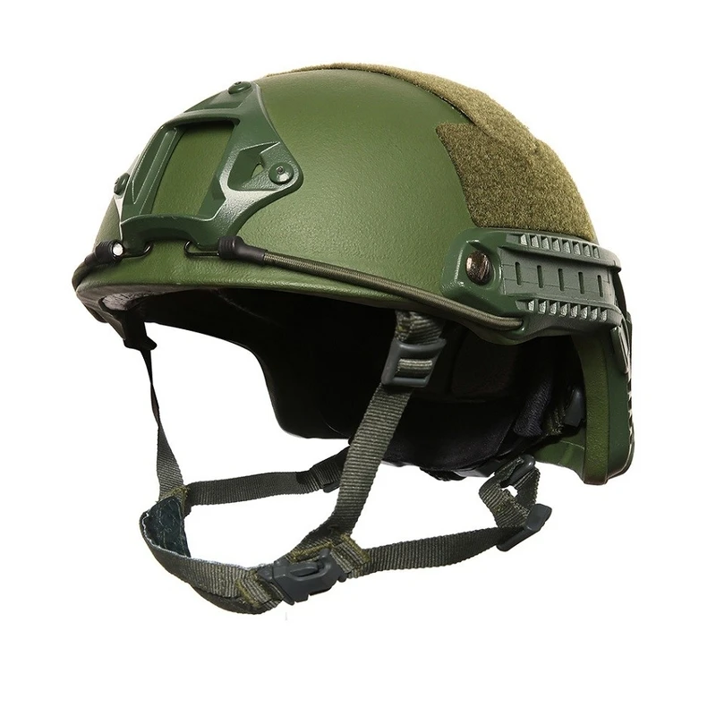 High-Density Aramid Fiber Kevlar Forest Fire Helmet with Ops-Core Fast System,UHMWPE Shell and Mich Tactical Helmet Design