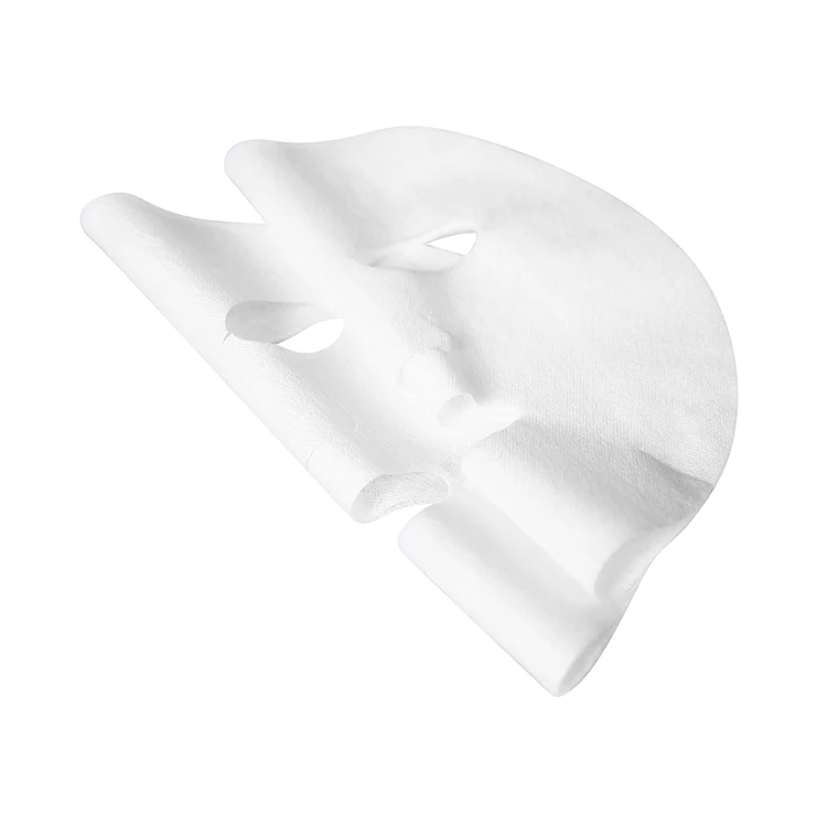 FC13 white viscose natural wood pulp cellulose natural plants fiber facial mask sheet material for skincare cosmetics