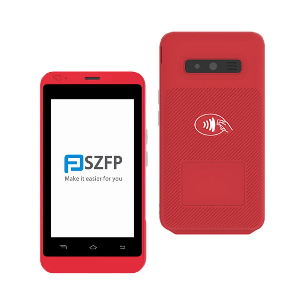 FP9810 Pos терминал Android ручной машина сенсорный экран с кард-ридером