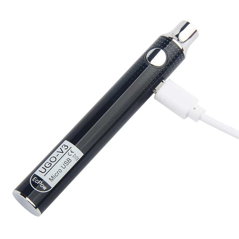 UGO V3 Vape Pen Battery 650mAh Preheat USB Passthrough