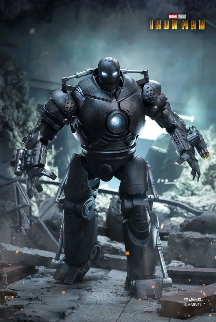 Оригинальные игрушки ZD Tony Stark Iron Monger светящаяся модель ручная игрушка 1915-01 фигурка