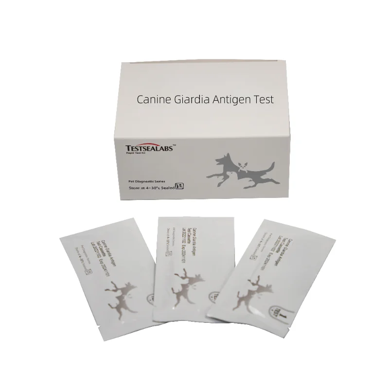Pet Diagnostic Test Kits C-GIA Ag Canine Giardia Antigen Test