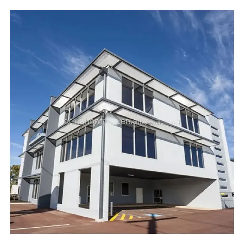 Mobile prefab house for building sites