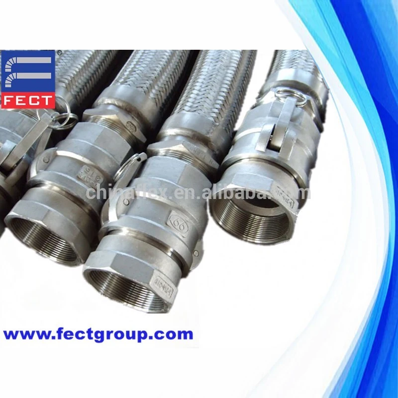 China Manufacturer Direct Sell Stainless Steel Braided Flexible Metal Fire Hose