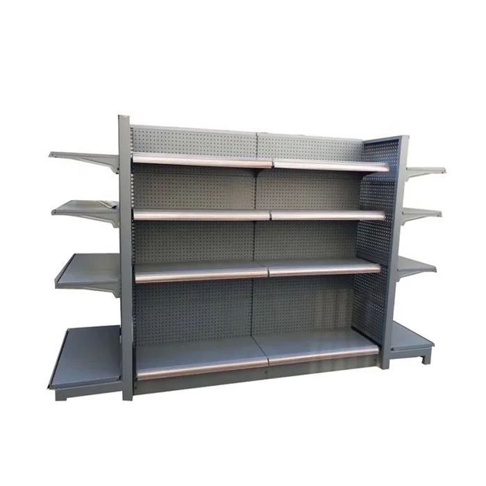 used supermarket wire metal mesh shelf light duty racking metallic shelves