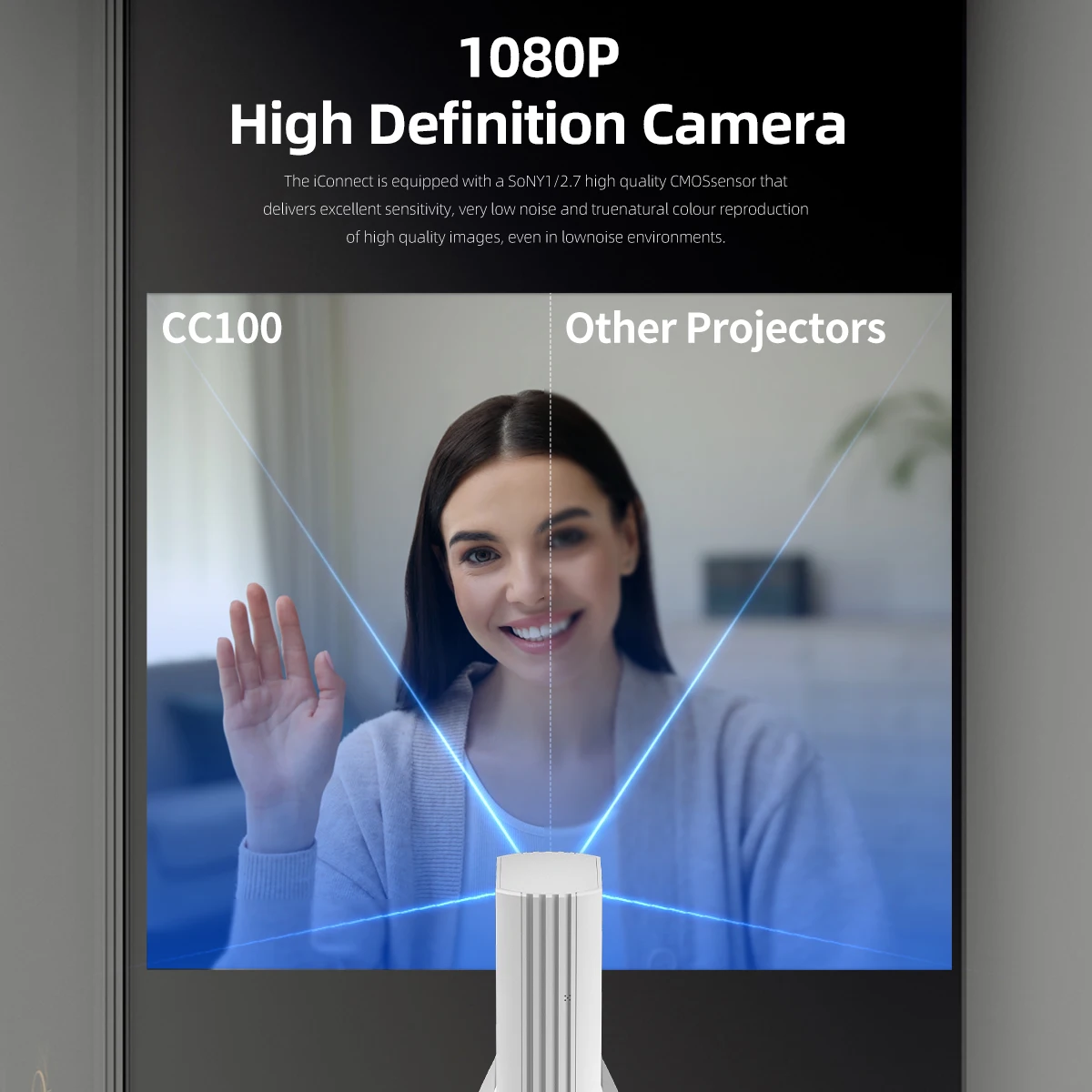Все в одном USB3.0 камера для видеоконференций 1080P HD веб-камера встреч с 4 шумоподавлением Mics работает зумом и голосовыми командами Google