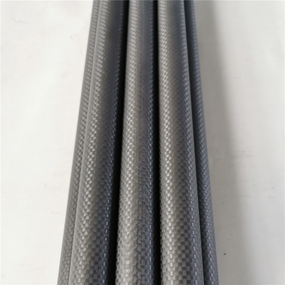 High Strength Mobile Phone Holder Matte Glossy Finish Round Square Carbon Fiber Tubes