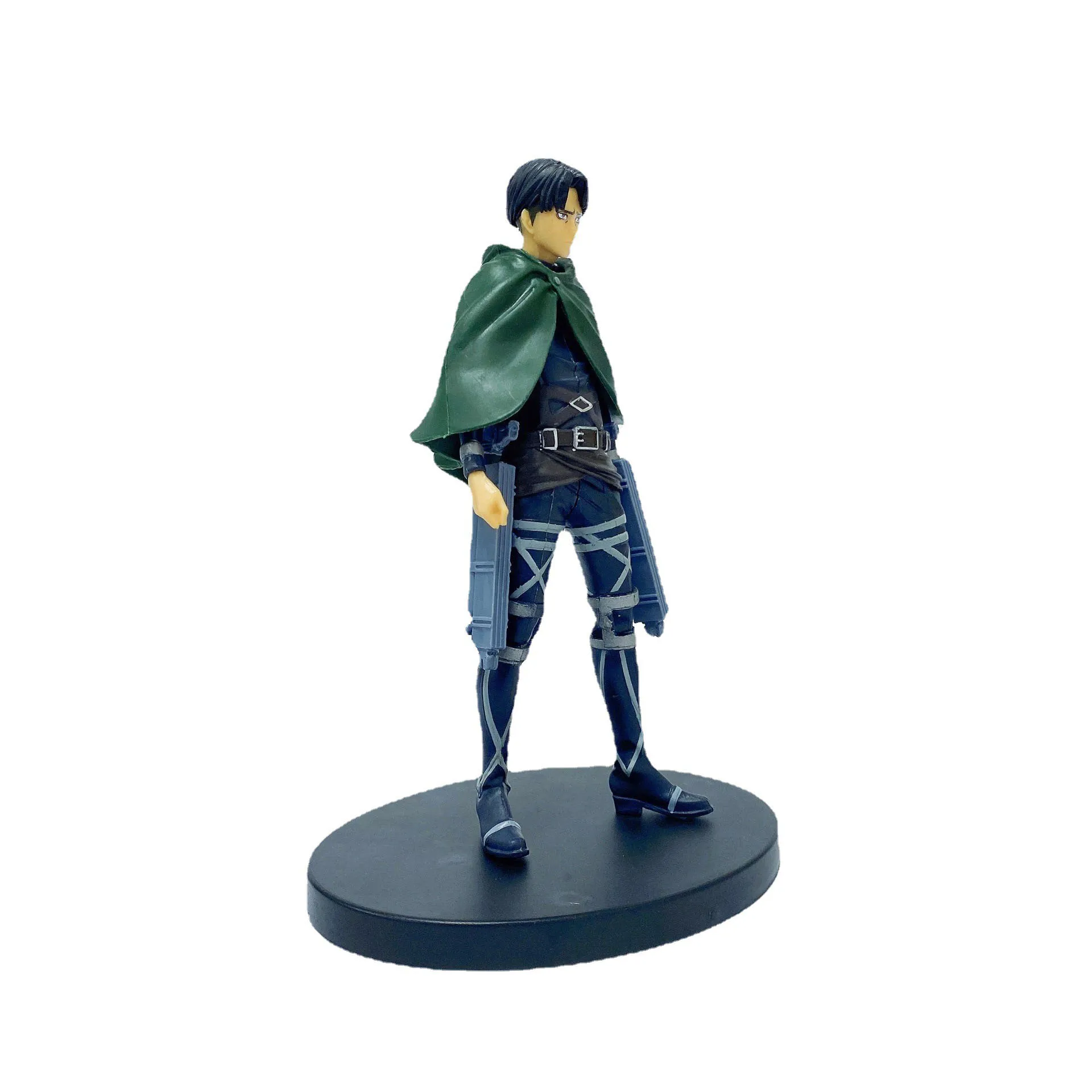 Новый 9 см персонаж Levi аниме атака на Титан ПВХ Ограниченная серия фигурка Игрушечная модель шасси автомобиля орнамент