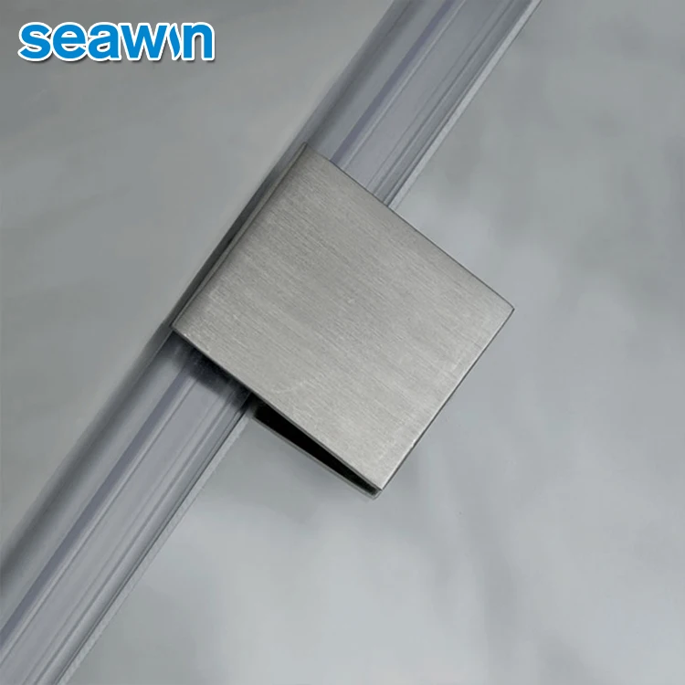 Seawin Bathroom Aluminium Tempered Glass Frameless Enclosure Shower Rooms