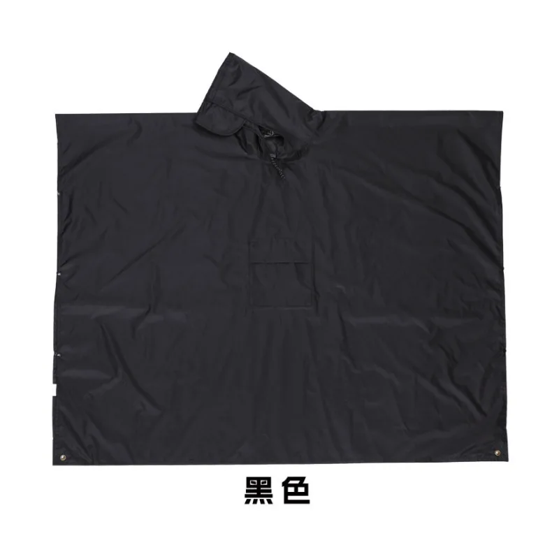 100% Waterproof hot sale Outdoor high quality polyester rain poncho raincoat Aults Rain Poncho with customized