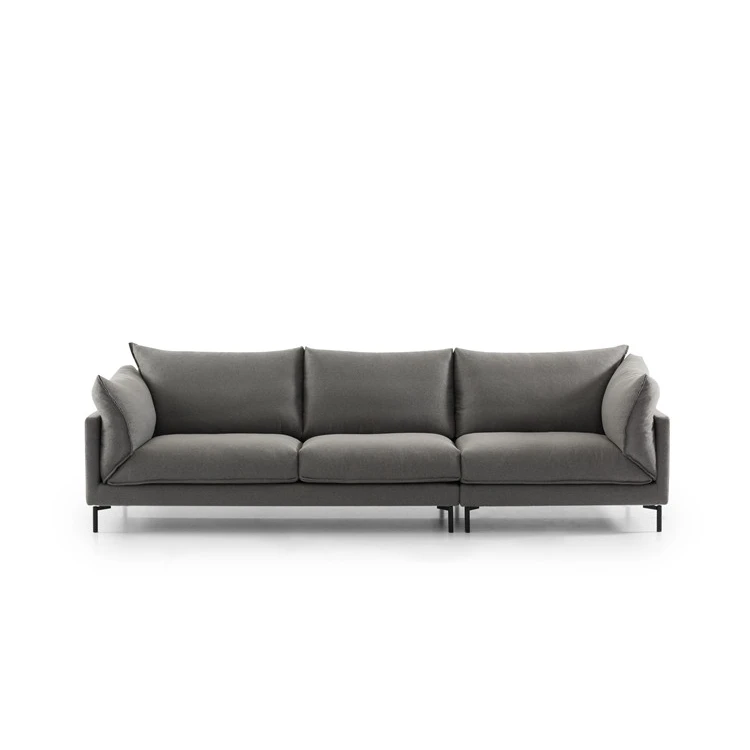 Chinese Factory American Style Living Room Furniture Modern Large Fabric Sofa