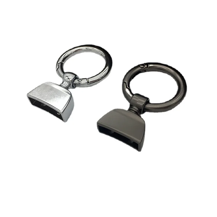 Zinc alloy custom metal key fob hardware for car keychain