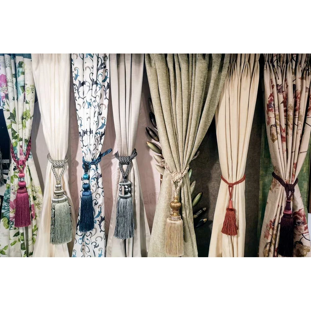 Premium Quality Printed/Plain Beautiful Lined Curtains Wholesale Prices Custom Packing Latest Design