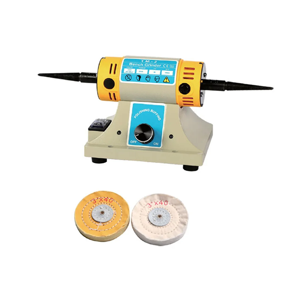 Professional High Quality Cotton Cloth Wheel Metal Buffing Mini Machine For Polishing