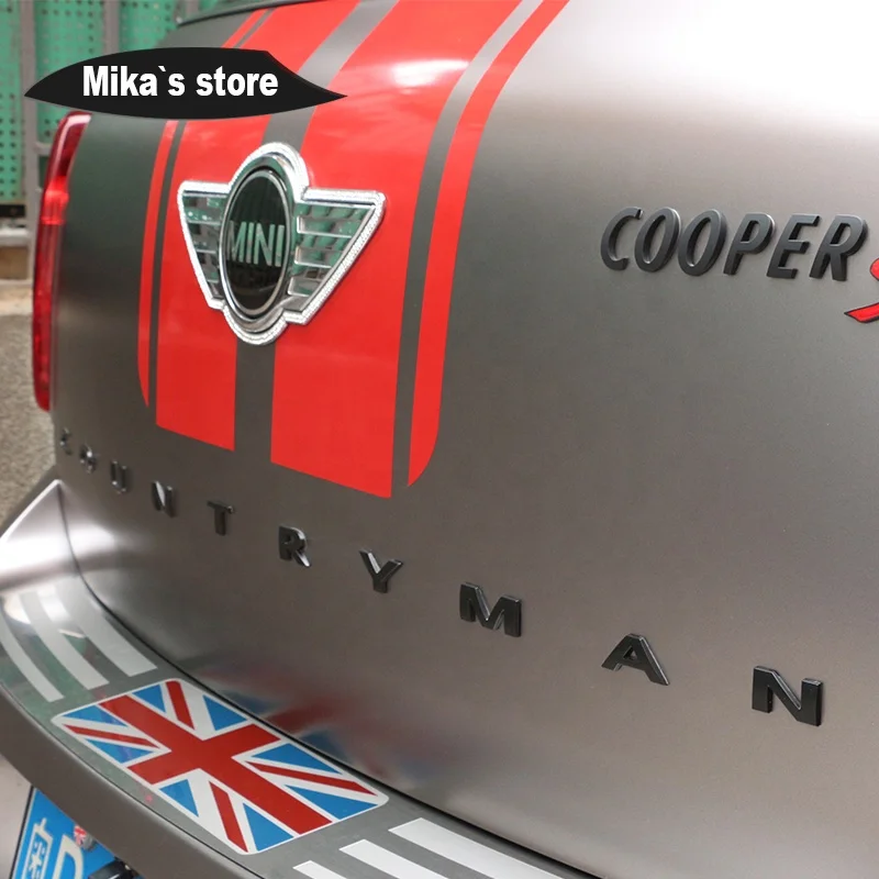 Металлическая Эмблема на заднюю крышку автомобиля для Mini Cooper All Series One S JCW 3D Countryman эмблема значок Логотип наклейка крышка