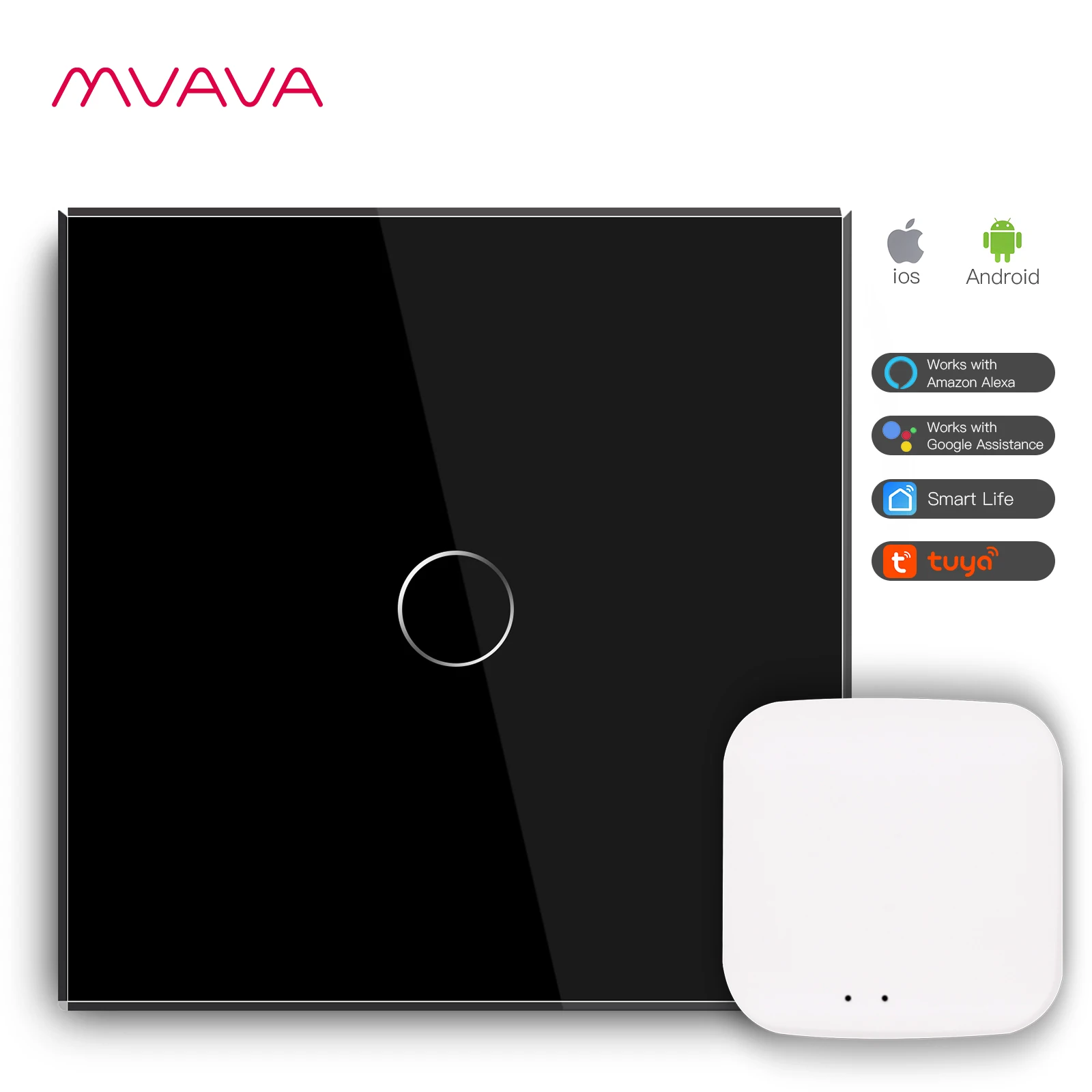  smart home solutions system wifi zigbee 1 Gang wall touch light