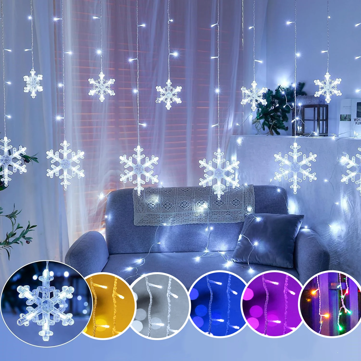 Cheap Icicle Light Rgb Twinkling String Outdoor 5v Waterproof Solar white christmas lights With High Quality