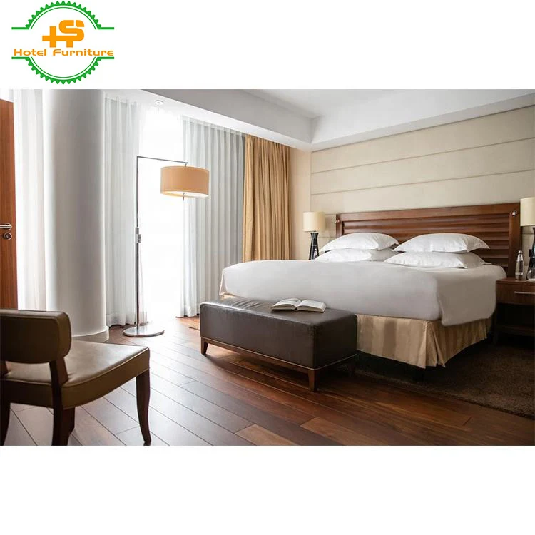 
HS-N16 European style luxury Foshan factory direct 5 star grand Hyatt vip wooden hotel furniture set 