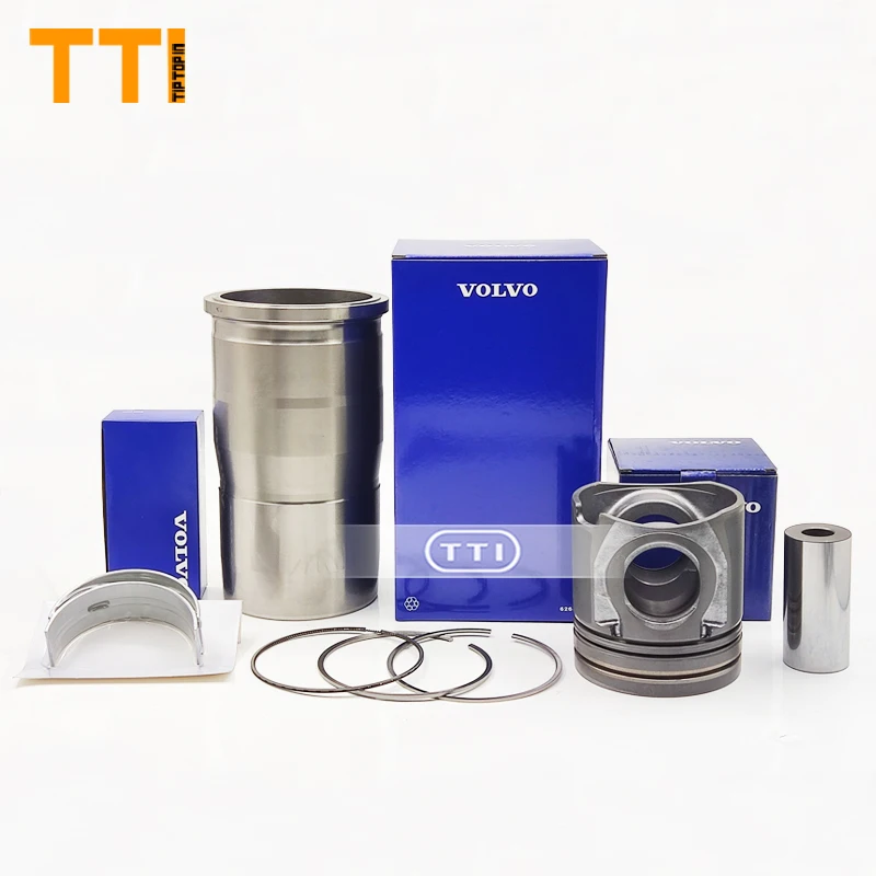 D12 D12A D12D Cylinder Liner Kit Liner Piston Set 20498544 21027623 21523462 037WN48 20760235 20858451