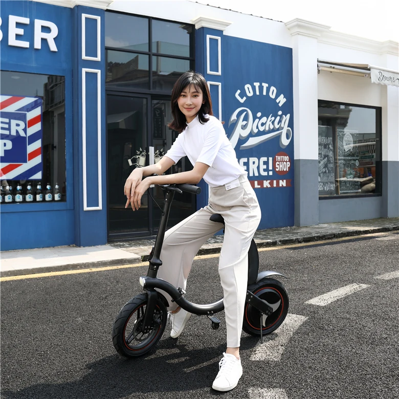 Мини складной электровелосипед 350 Вт Электрический велосипед 36 В электрический скутер для взрослых