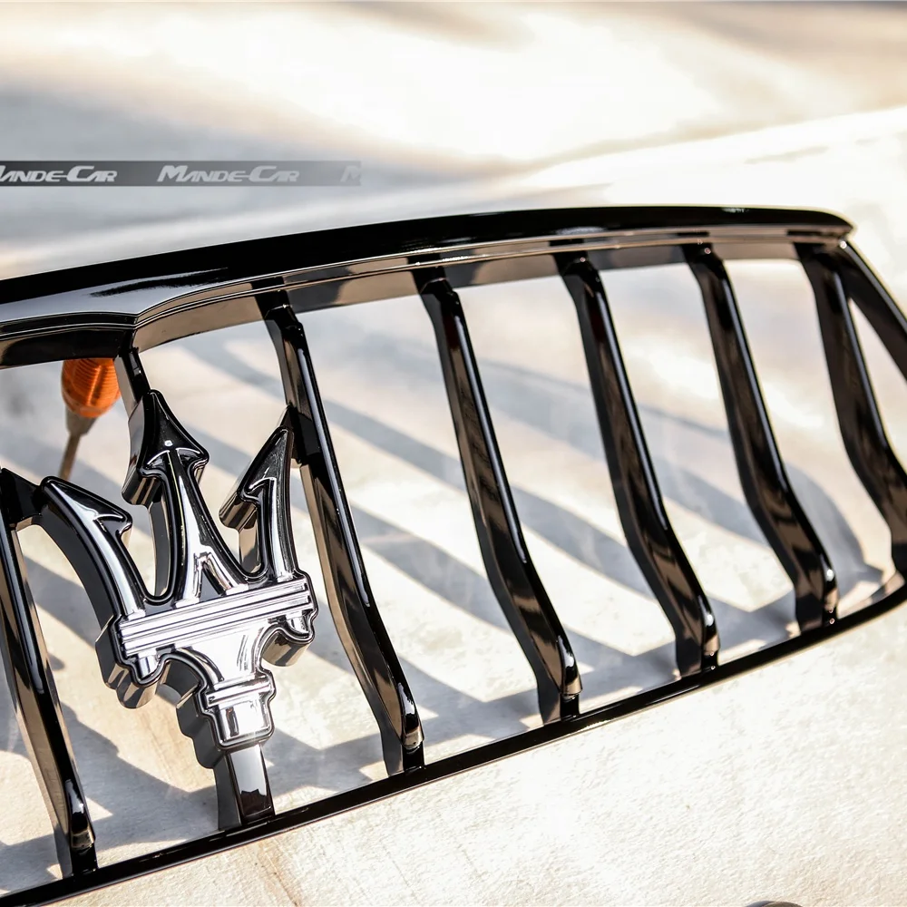 High quality Front Grille Bodykit For Maserati Quattroporte Front Bumper black Grille m156 Autopartes 2013-2020y Car Accessories