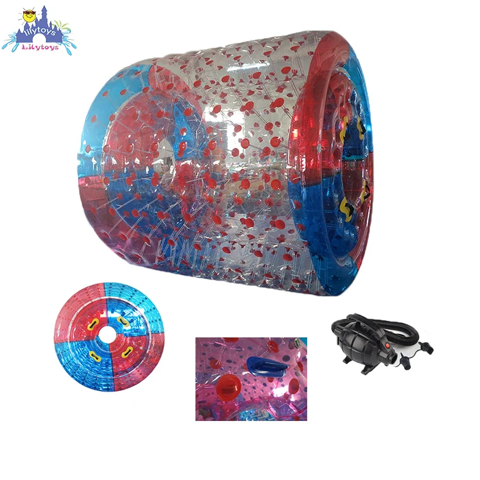 Attractive crazy TPU and PVC water proof inflatable zorb roller ball for outdoor water playground park