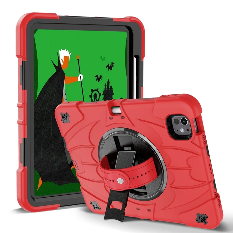 hot sale screen protective pencil holder hand strap shoulder strap shockproof rugged cover for Samsung Galaxy Tab A9 Tablet Case