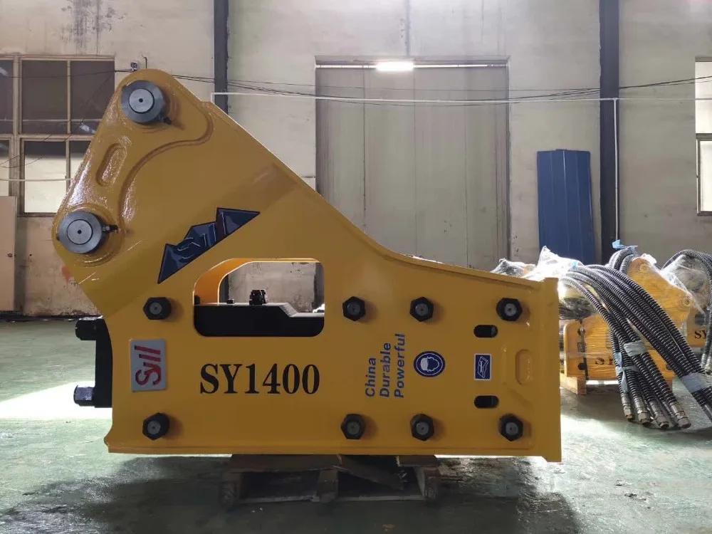 Sb40 Hydraulic Rock Breaker Excavator Silenced Hydraulic Jack Hammer With 68mm Chisel For Sale