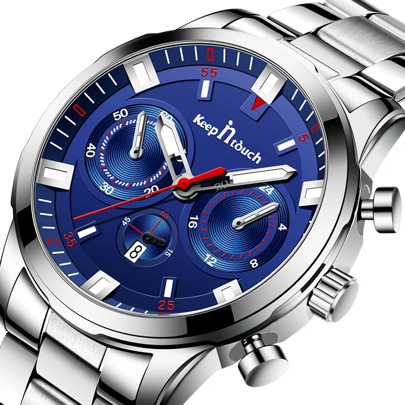 Waterproof Male Wrist Watch Wholesale Businessmen Sport Quartz Watch Custom Your Logo Quartz Luxury Watches Men