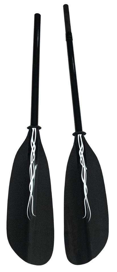 Factory direct selling 210~220cm carbon fiber glass fiber 52.5x18cm blade sea kayak SUP paddle
