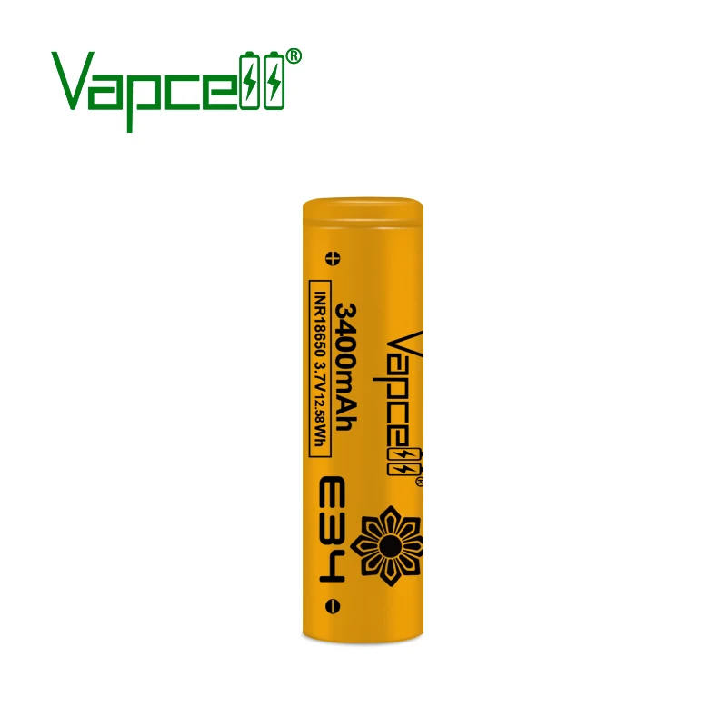 Литий-ионный аккумулятор vapcell E34 высокой емкости 18650 34000 мАч 3 7 Втч для кассового аппарата системы Pos
