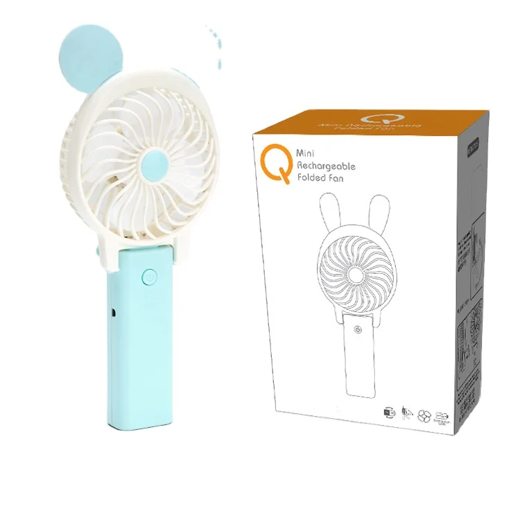 USB Foldable Rechargeable Fan Portable Handheld Mini Rechargeable Fan Toy