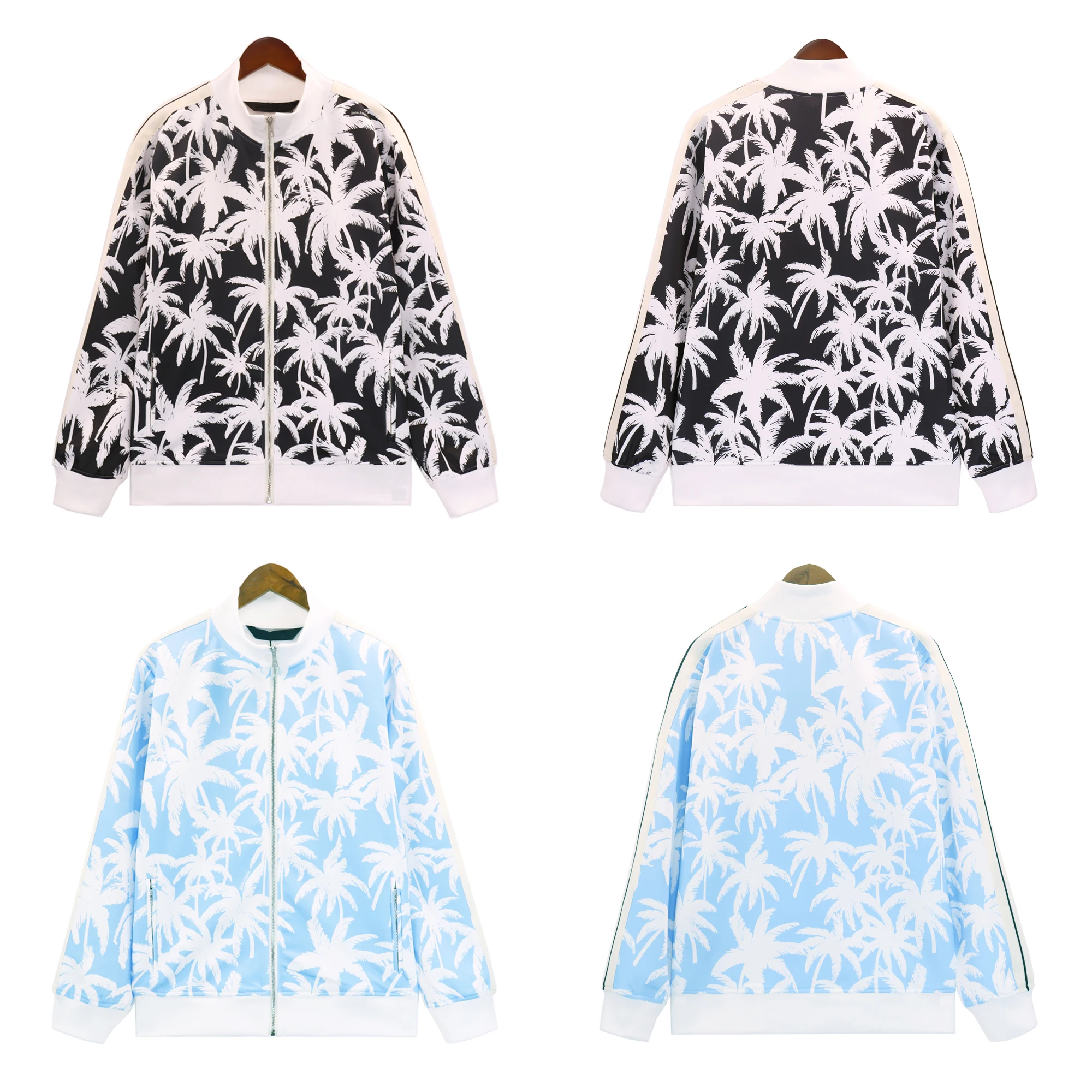 mens designers clothing Two Piece Set Tracksuits Full Zip Up Hoodie And Jogger Set palm tracksuit