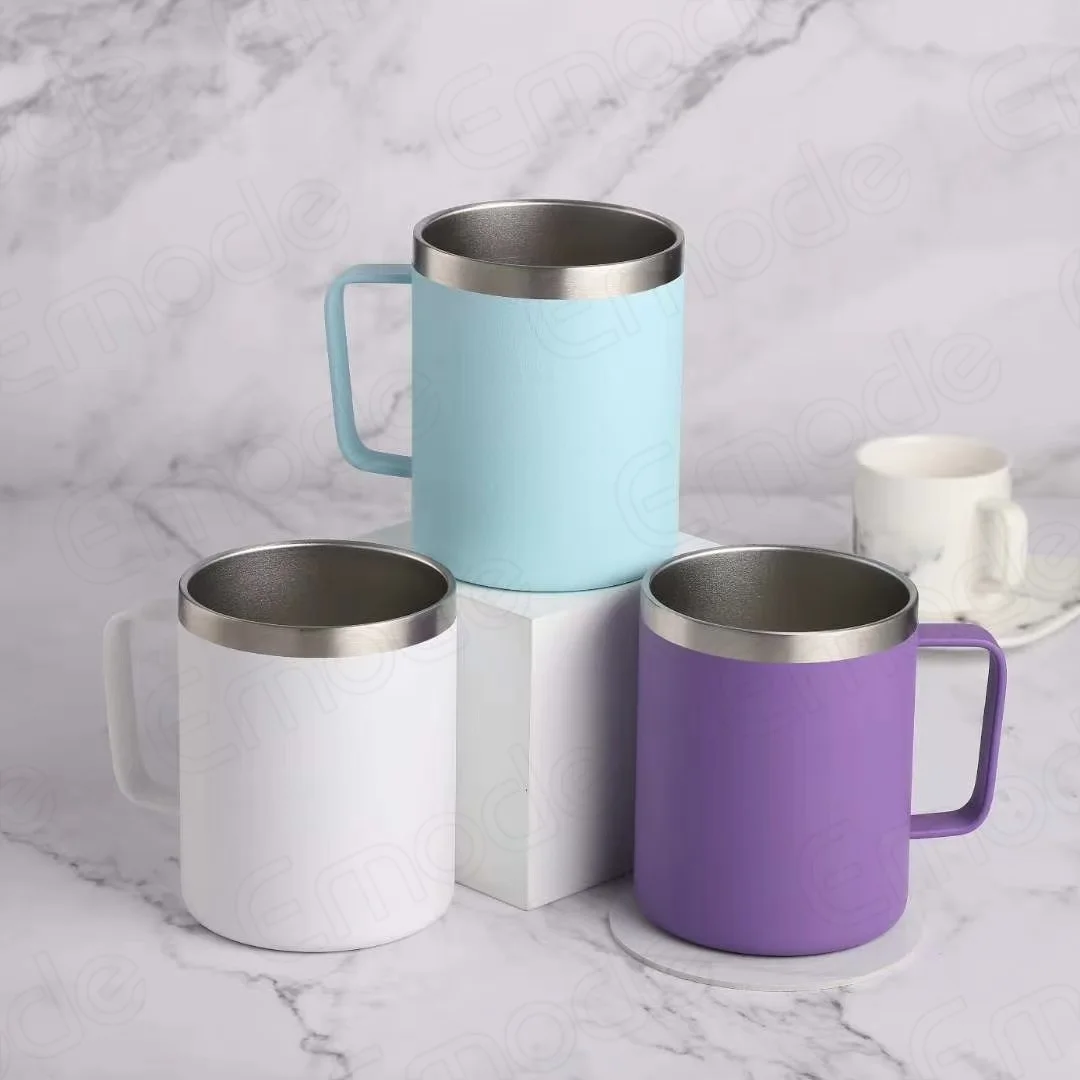 14 OZ Coffee Mug,Vacuum Insulated Stainless Steel Mug with Leak Proof Lid,Double Wall Travel Tumbler Cup Thermos, Keep Hot Cold