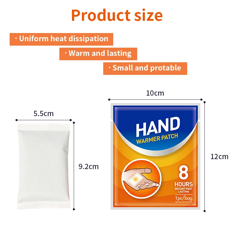 Factory price self heating hot heat patch OEM disposable hand warmer patch
