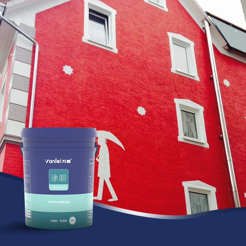Wanlei высокое качество хорошая начальная сила склеивания Антикоррозийная Водонепроницаемая эмульсионная краска