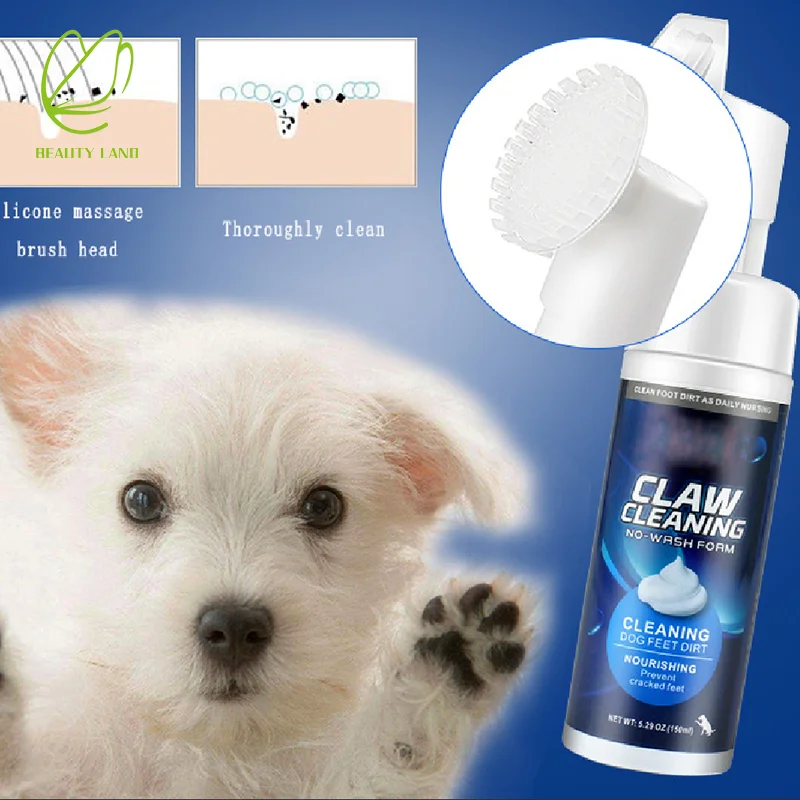 High quality Degerming Natural Perfume Pet Foot Wash Foam