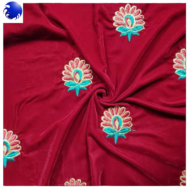 cheap 5000  fabric with embroidery design for sofa made in changzhou jiangsu micro velvet