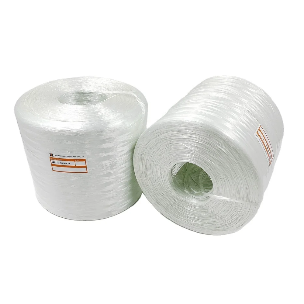 Alkali Resistant Roving Fiberglass Filament Yarn Direct Roving 2400 Tex Panel Roving