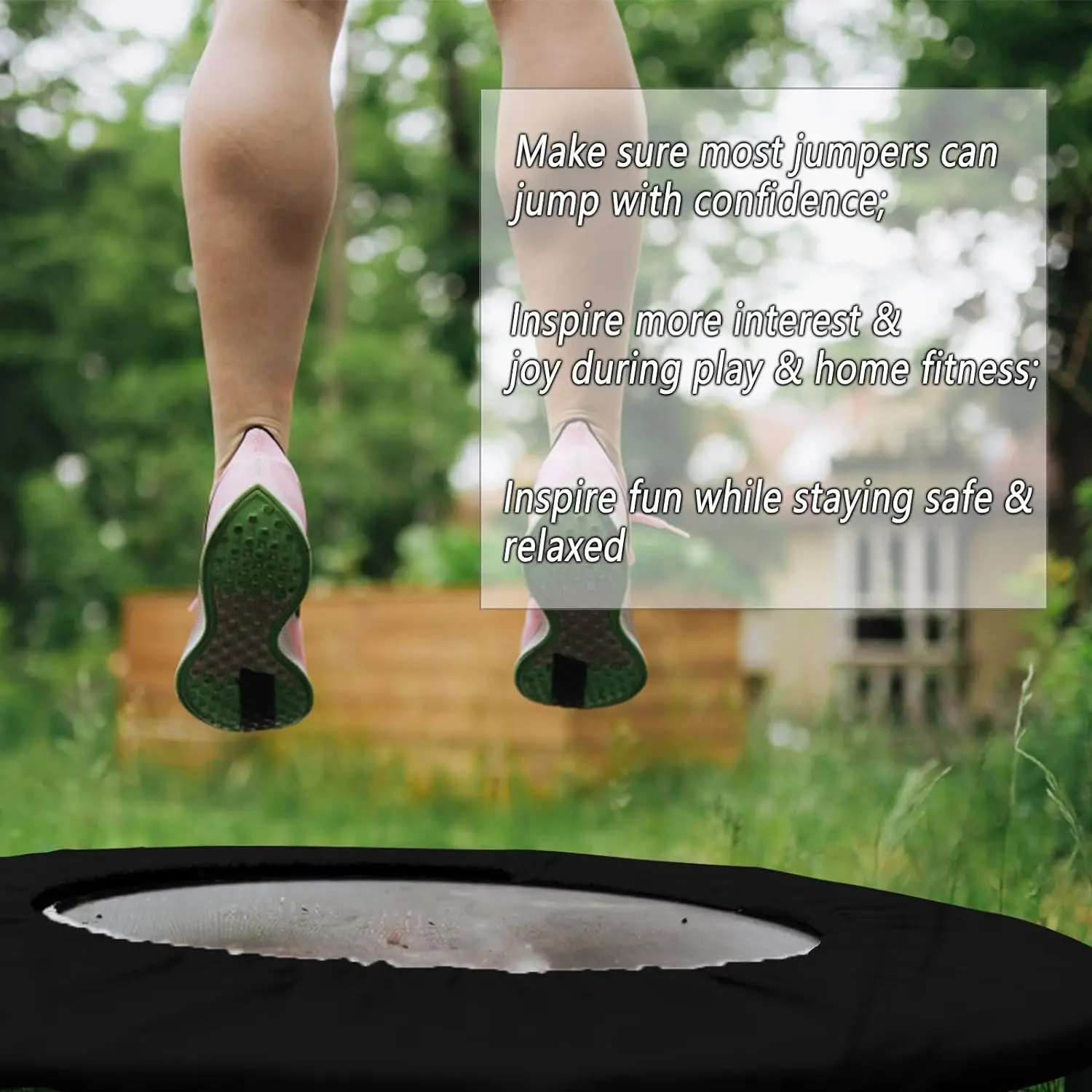 Trampoline Spring Cover Small Replacement Pad Waterproof Trampoline Pad Safety Pad Parts For Small Trampoline