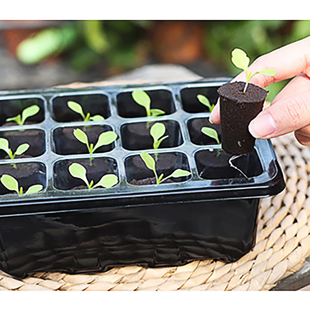 12 Hole Simple Seedling Cultivation Pot Suitable for Soilless Hydroponic Planting Substrate